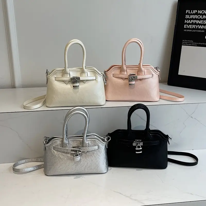 Silver Embroidered Shoulder Bag for Women 2025 - Image 8