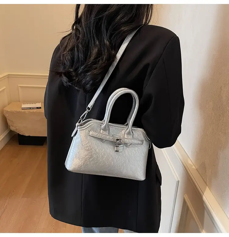 Silver Embroidered Shoulder Bag for Women 2025 — feature 24