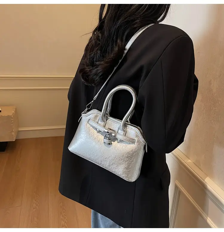 Silver Embroidered Shoulder Bag for Women 2025 — feature 25