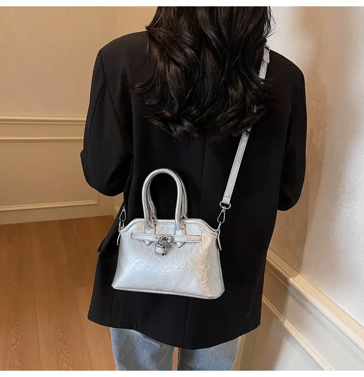 Silver Embroidered Shoulder Bag for Women 2025 — feature 26