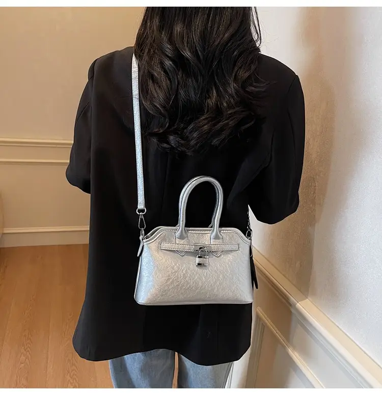 Silver Embroidered Shoulder Bag for Women 2025 — feature 27