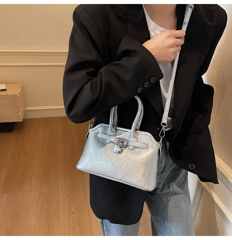 Silver Embroidered Shoulder Bag for Women 2025 — feature 29