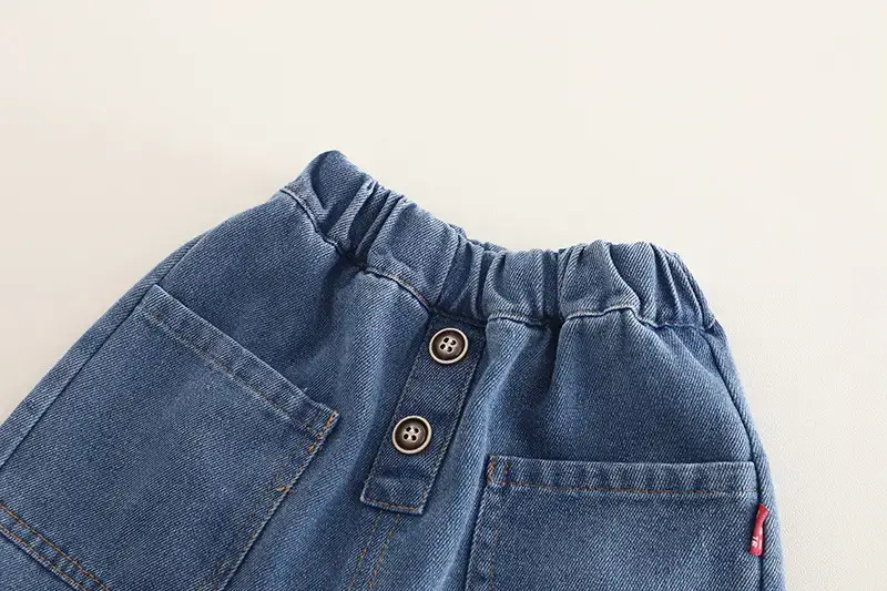 Boys Cotton Short Sleeve Polo Shirt & Jeans Set — feature 13