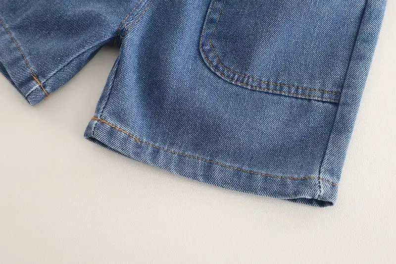 Boys Cotton Short Sleeve Polo Shirt & Jeans Set — feature 15