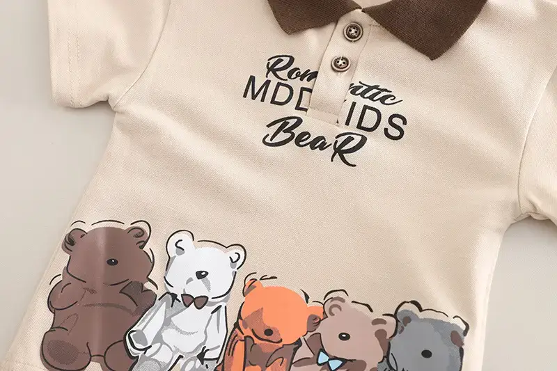 Boys Cotton Short Sleeve Polo Shirt & Jeans Set — feature 9