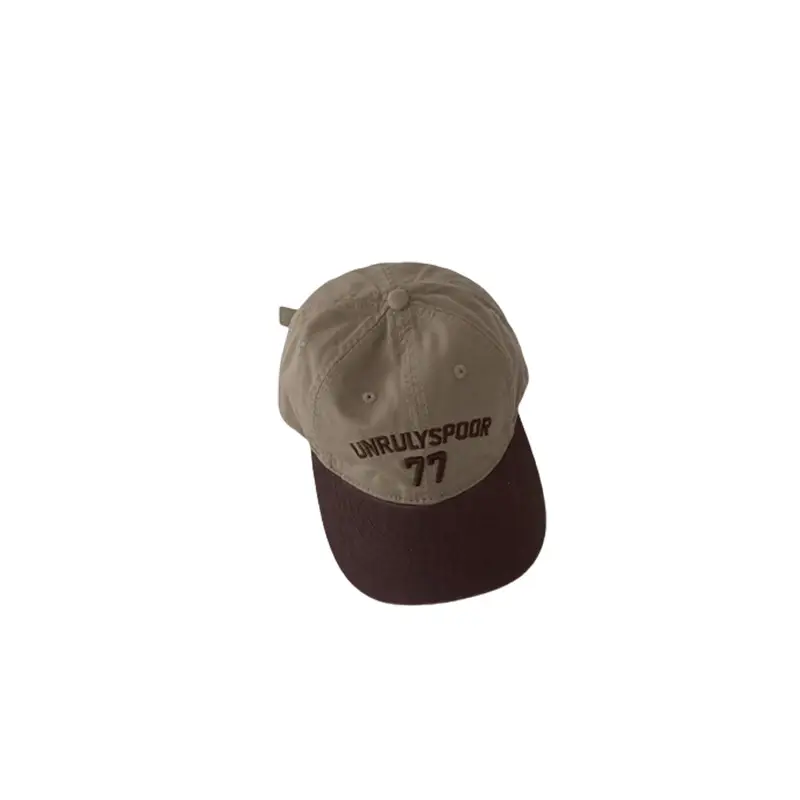 Children's Cap Spring Autumn Western Color Small Letter Embroidered Soft Top Sunshade Hat Trendy Children's Baby Baseball Cap - Image 10