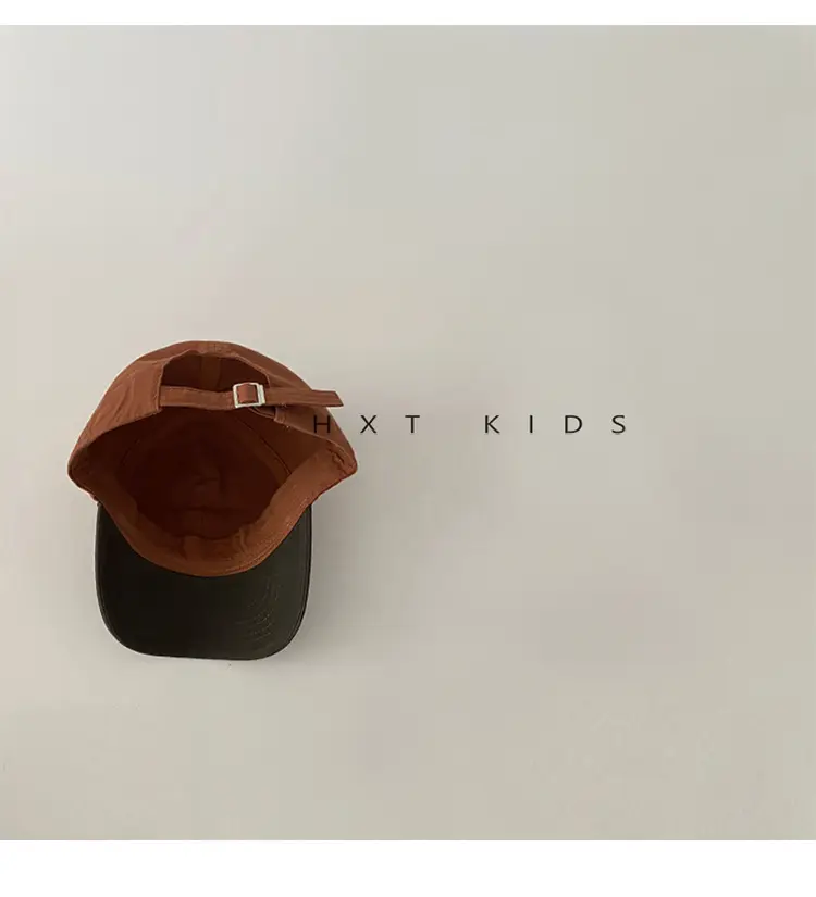 Children's Cap Spring Autumn Western Color Small Letter Embroidered Soft Top Sunshade Hat Trendy Children's Baby Baseball Cap — feature 11