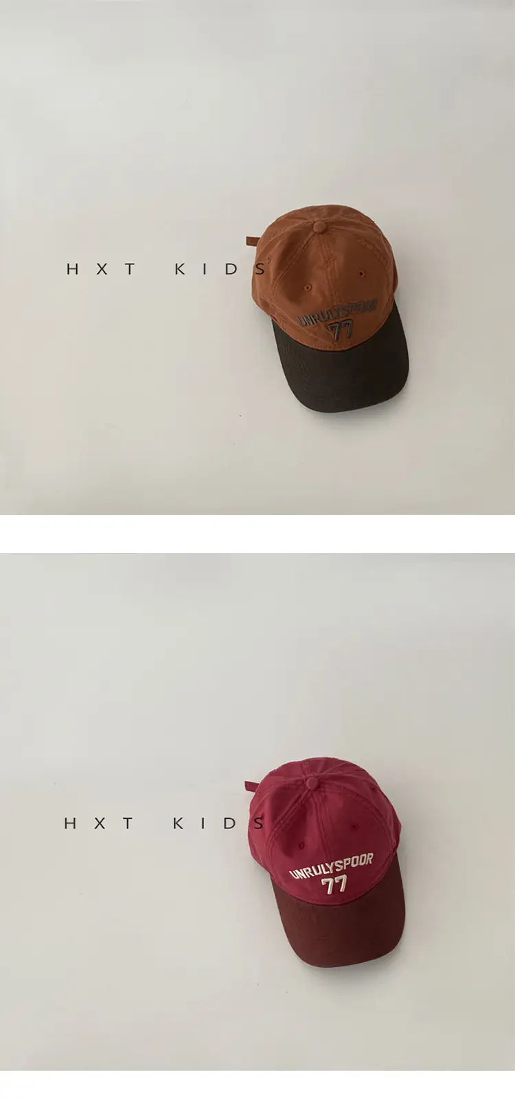 Children's Cap Spring Autumn Western Color Small Letter Embroidered Soft Top Sunshade Hat Trendy Children's Baby Baseball Cap — feature 8