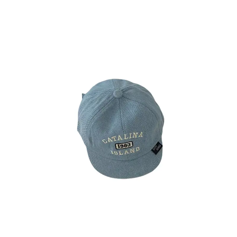 Baby Spring & Autumn Embroidered Cap Set of 3