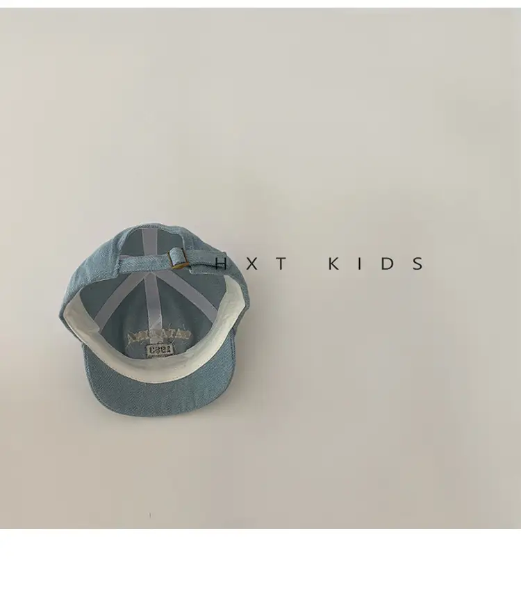 Baby Spring & Autumn Embroidered Cap Set of 3 — feature 11