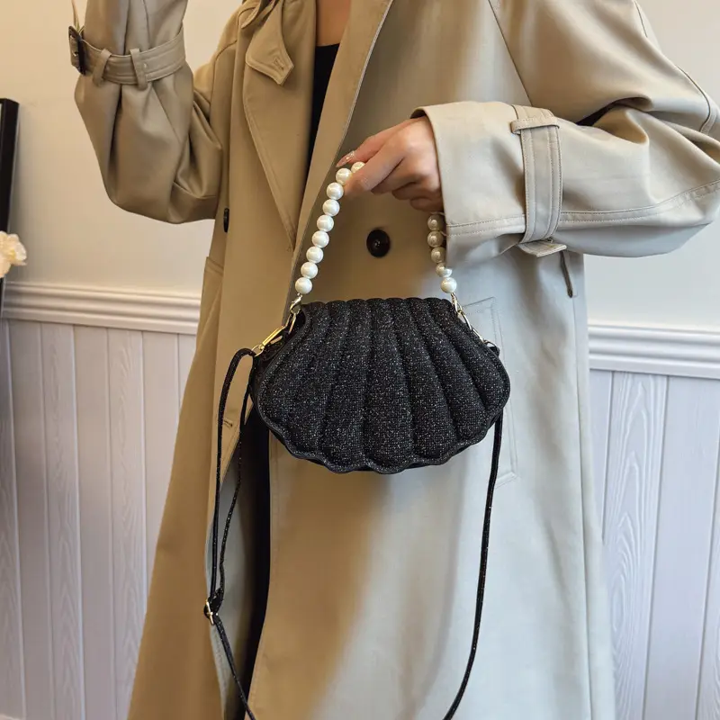 Korean Style Pearl Shoulder Bag 2025 Spring - Image 6