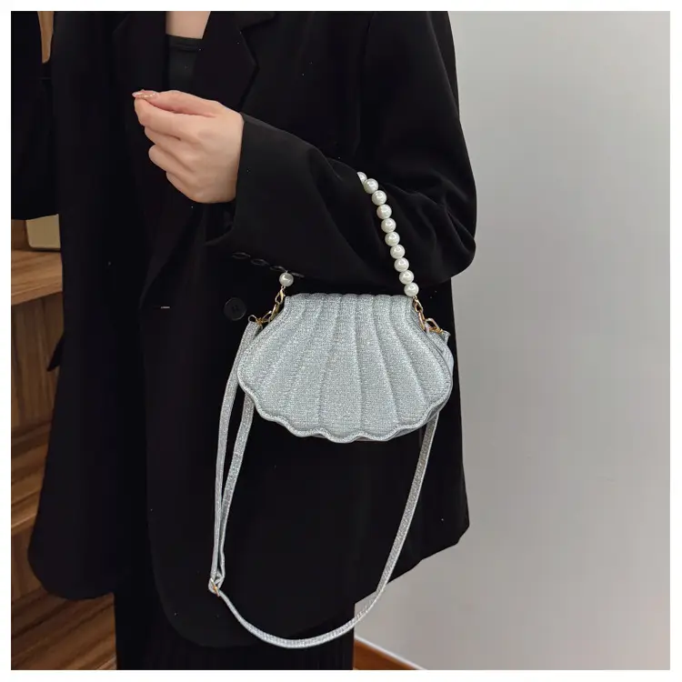 Korean Style Pearl Shoulder Bag 2025 Spring — feature 12