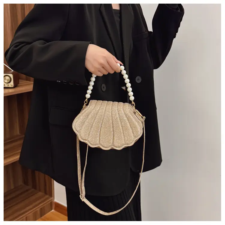 Korean Style Pearl Shoulder Bag 2025 Spring — feature 18
