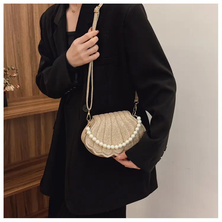 Korean Style Pearl Shoulder Bag 2025 Spring — feature 20