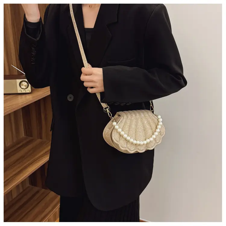 Korean Style Pearl Shoulder Bag 2025 Spring — feature 24