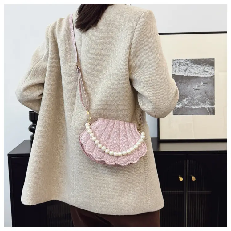 Korean Style Pearl Shoulder Bag 2025 Spring — feature 28