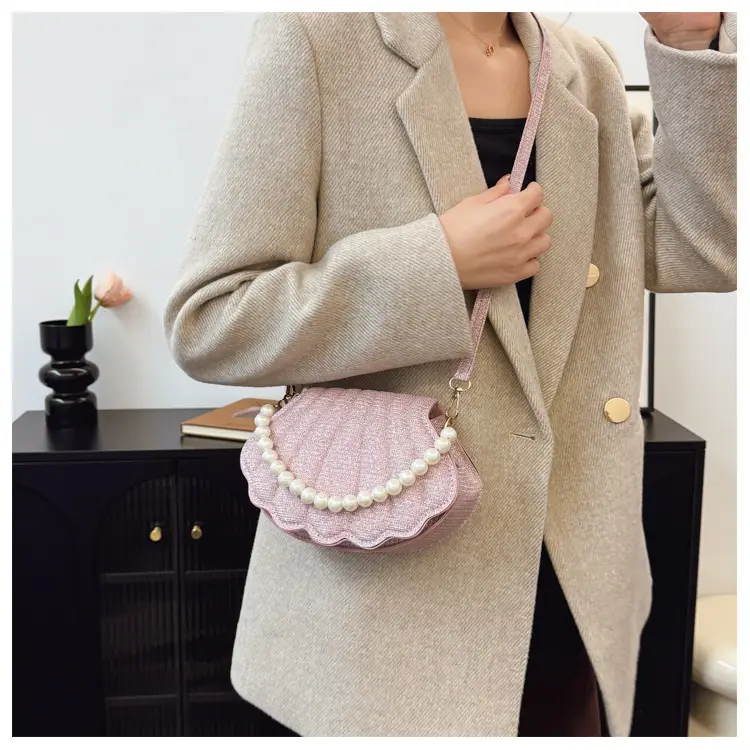Korean Style Pearl Shoulder Bag 2025 Spring — feature 30