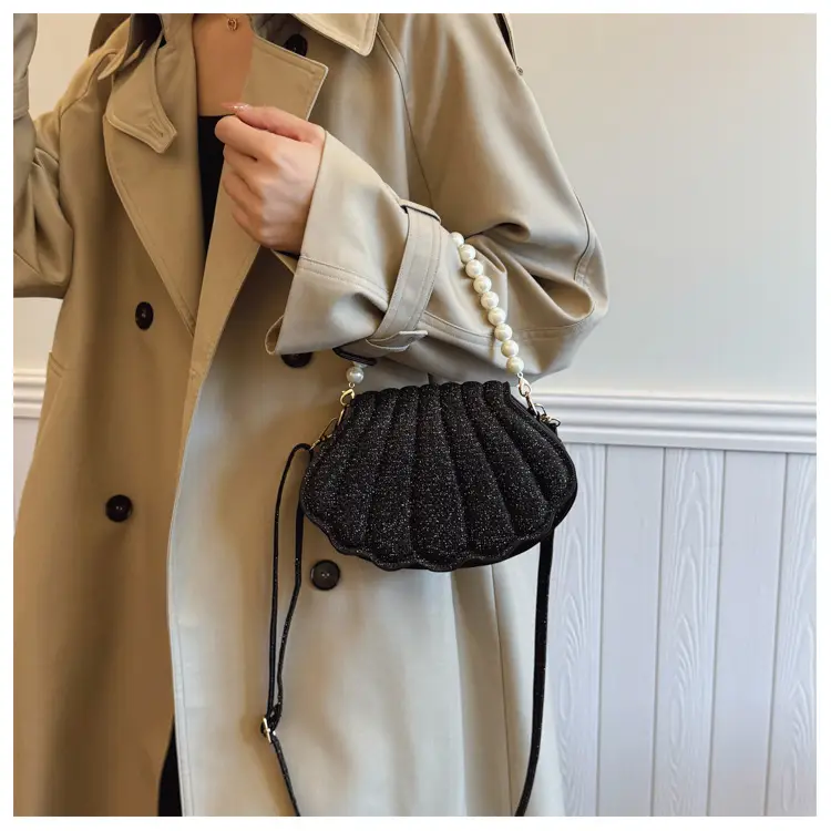 Korean Style Pearl Shoulder Bag 2025 Spring — feature 34