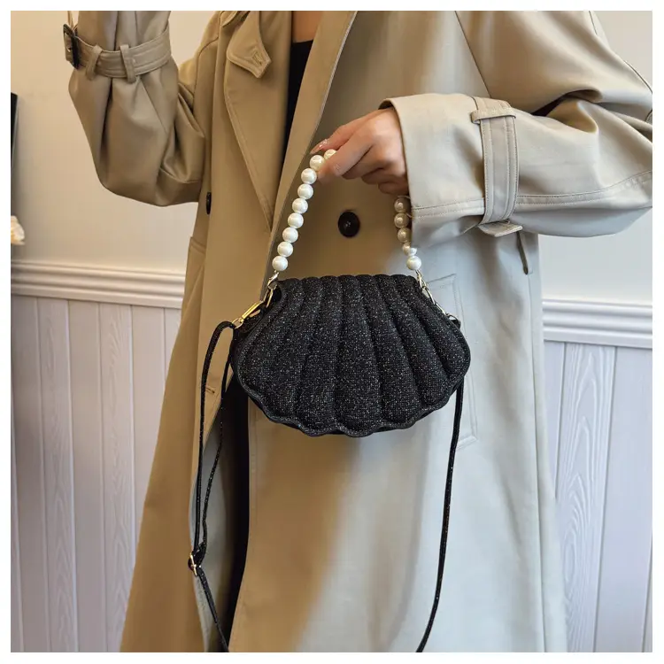 Korean Style Pearl Shoulder Bag 2025 Spring — feature 35