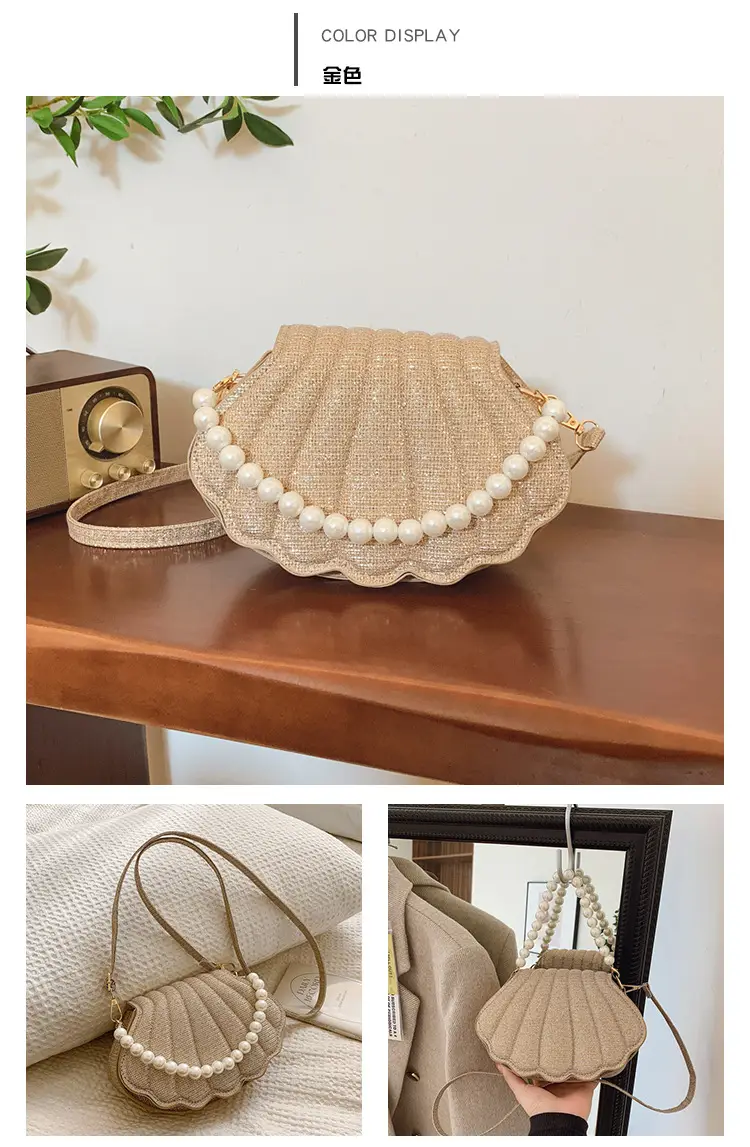 Korean Style Pearl Shoulder Bag 2025 Spring — feature 39