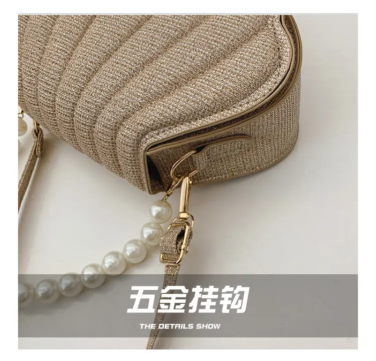 Korean Style Pearl Shoulder Bag 2025 Spring — feature 6