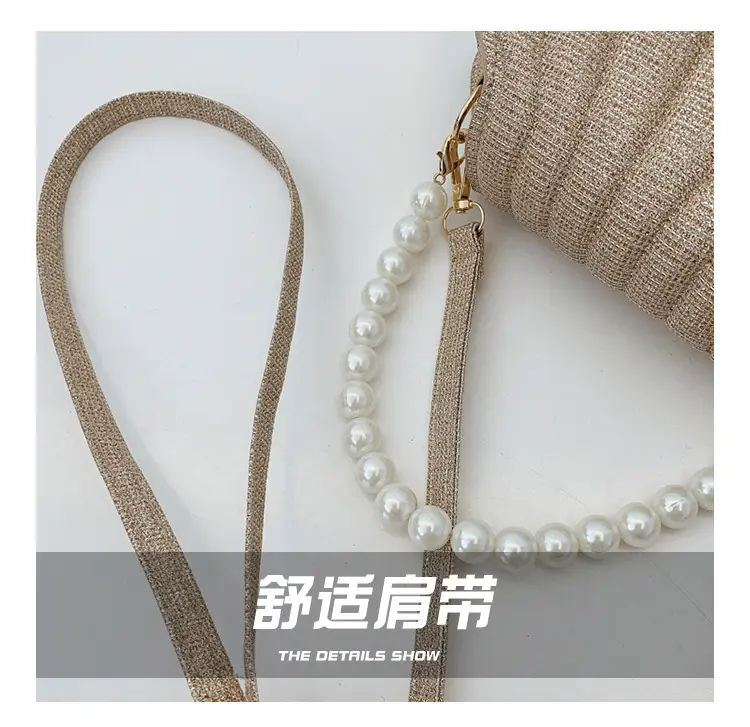 Korean Style Pearl Shoulder Bag 2025 Spring — feature 7