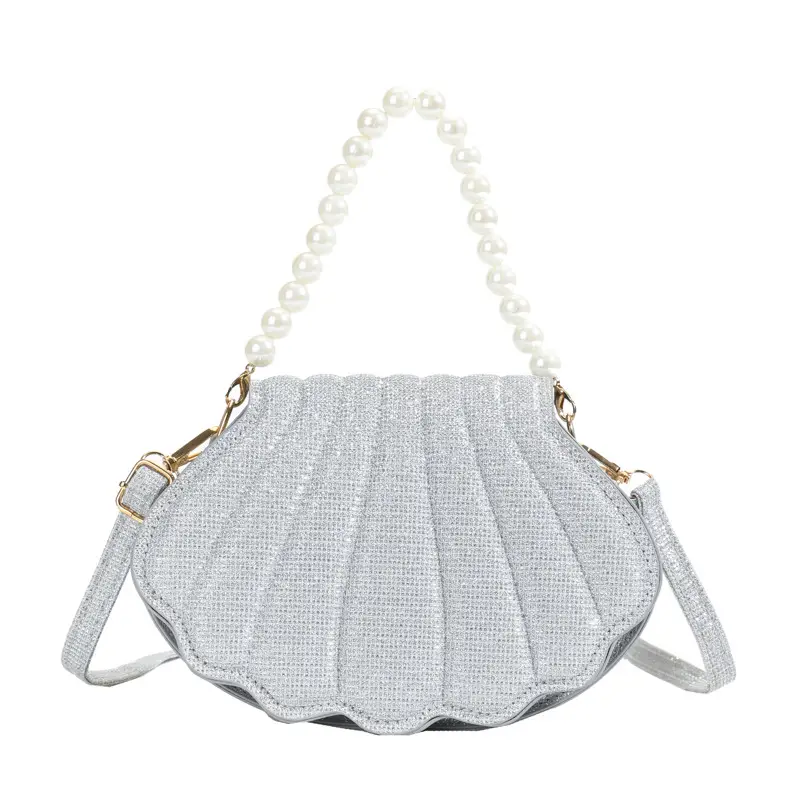 Korean Style Pearl Shoulder Bag 2025 Spring - Image 3