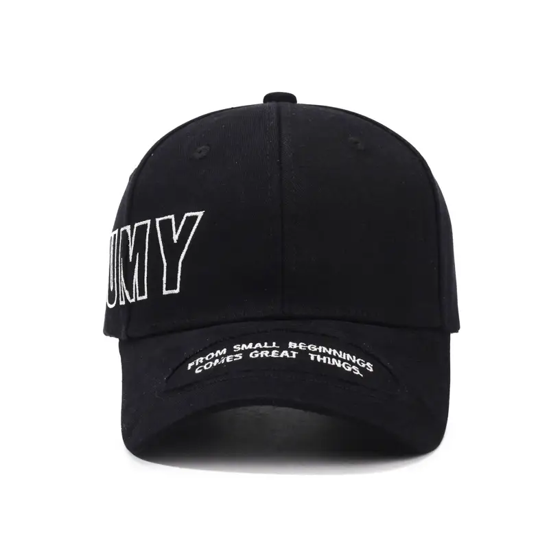 FUMY Retro Embroidered Baseball Cap Brown Men