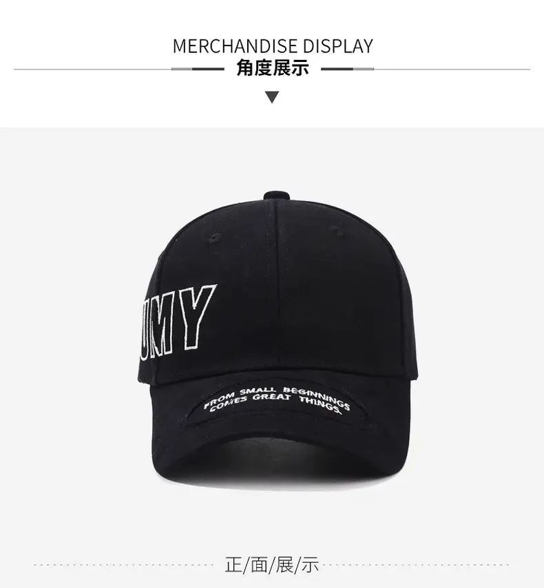 FUMY Retro Embroidered Baseball Cap Brown Men — feature 9
