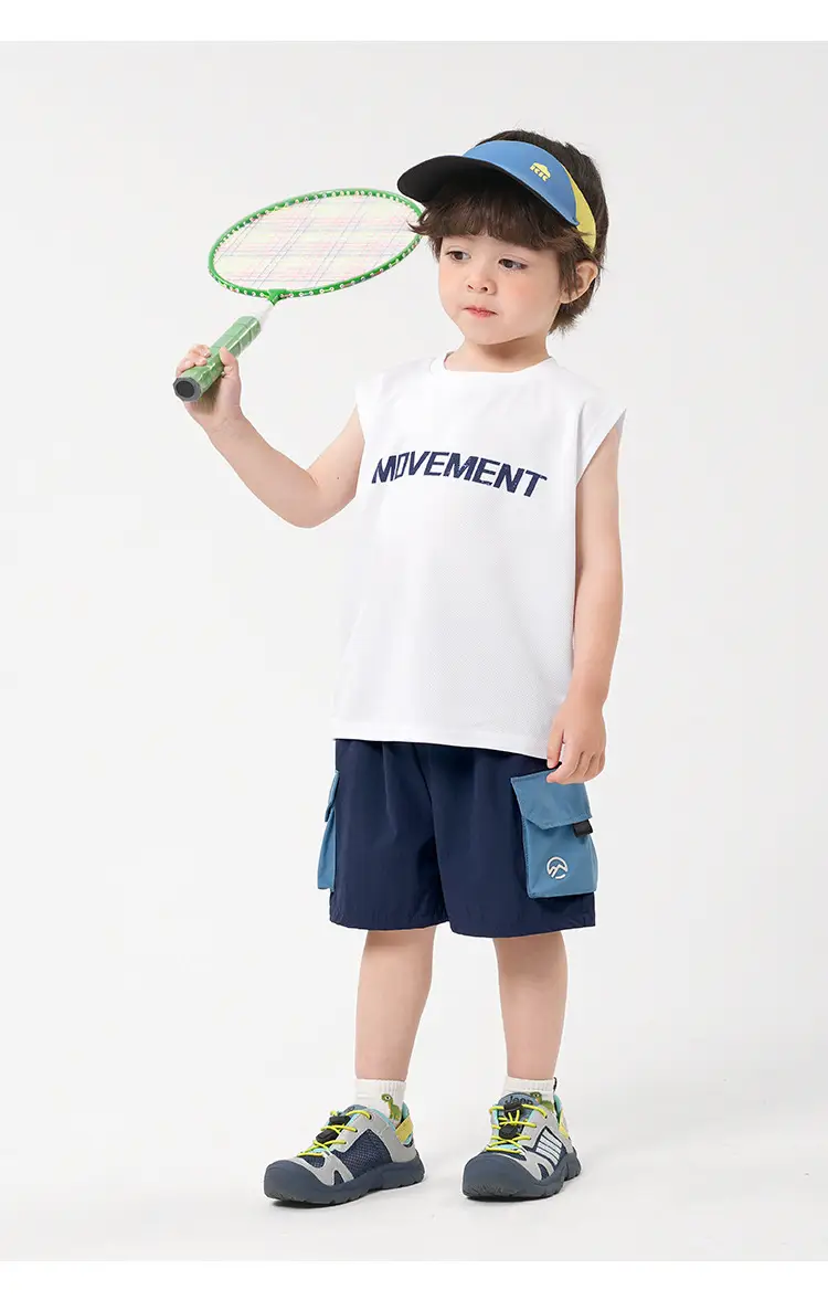 Right European Boy Sleeveless T-Shirt Summer Wear — feature 21