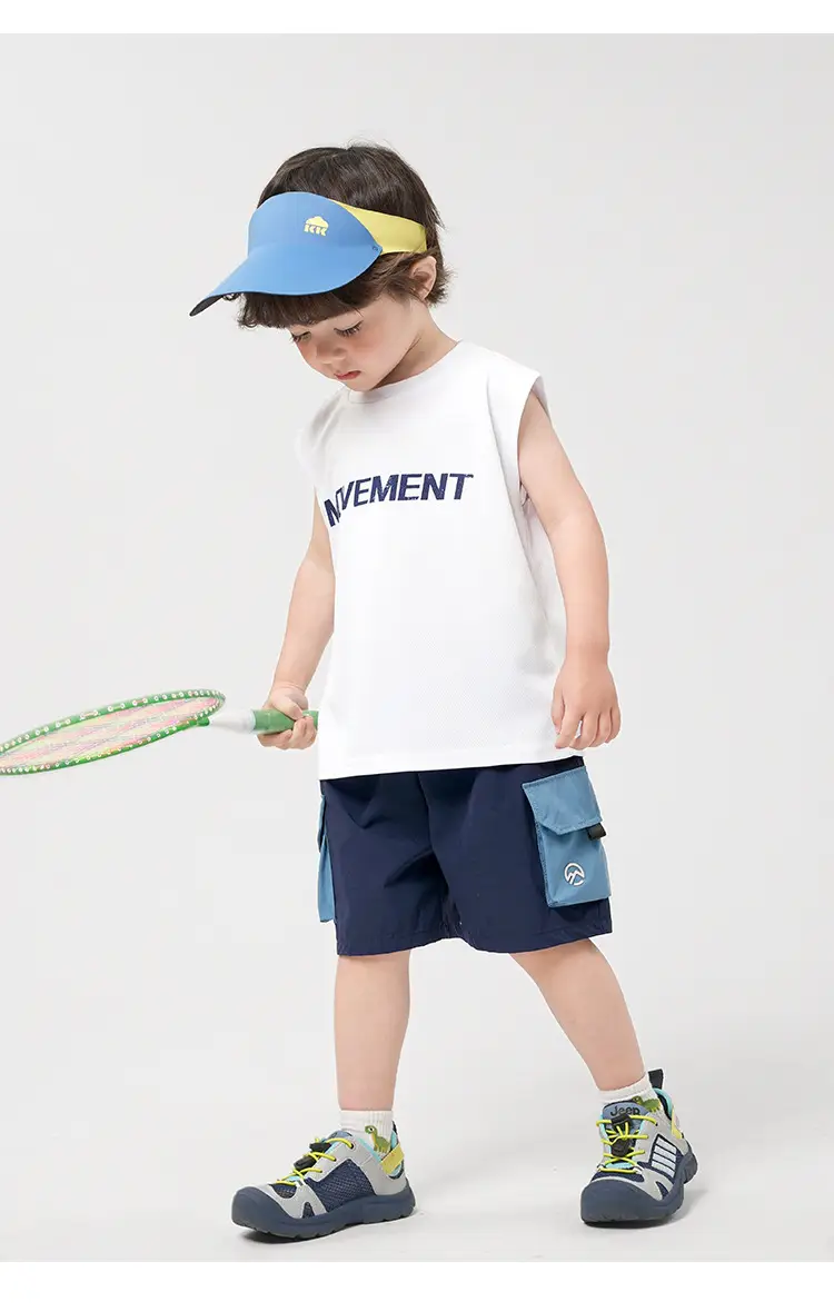Right European Boy Sleeveless T-Shirt Summer Wear — feature 24