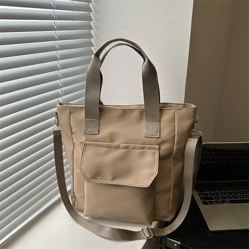 Black Large Capacity Fashion Casual Shoulder Bag 2025 - Image 7