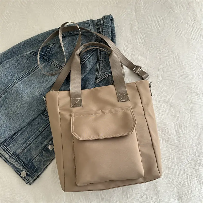 Black Large Capacity Fashion Casual Shoulder Bag 2025 - Image 5