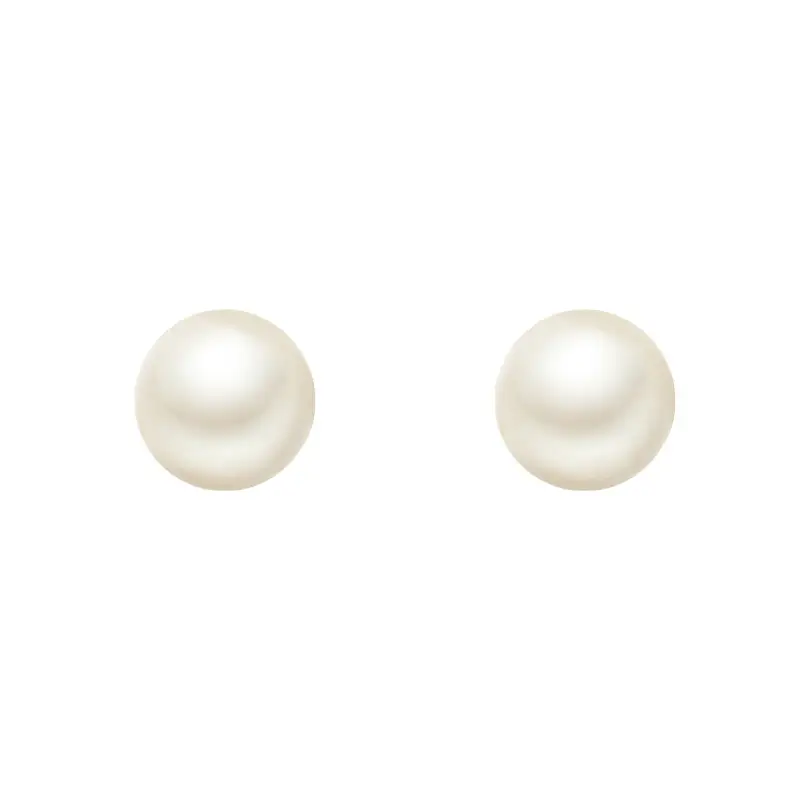 Natural Pearl Earrings High-end 925 Silver Women's Sterling Silver Vintage Mosquito Plate Pearl Ear Clip - Image 35