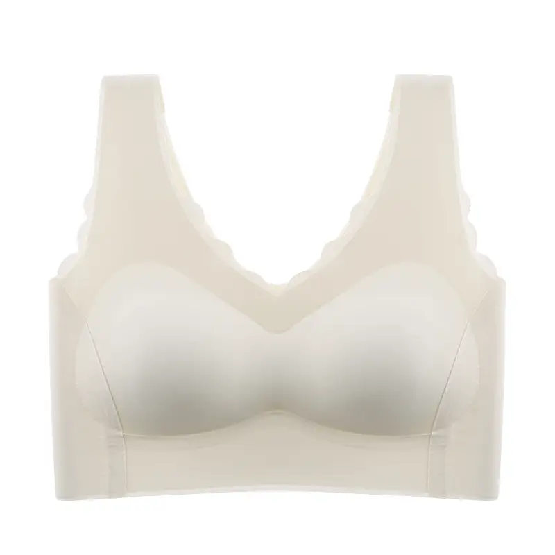 Traceless Women's Chest Gathering Bra for Summer - Image 4