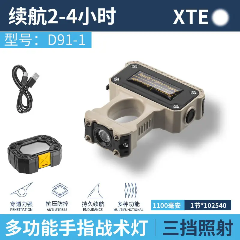 Cross-border Finger Tiger Lamp Car Emergency Flashlight