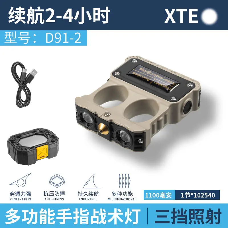 Cross-border Finger Tiger Lamp Car Emergency Flashlight - Image 2