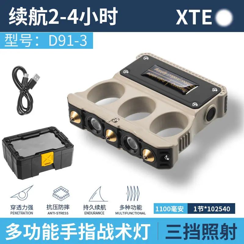 Cross-border Finger Tiger Lamp Car Emergency Flashlight - Image 3