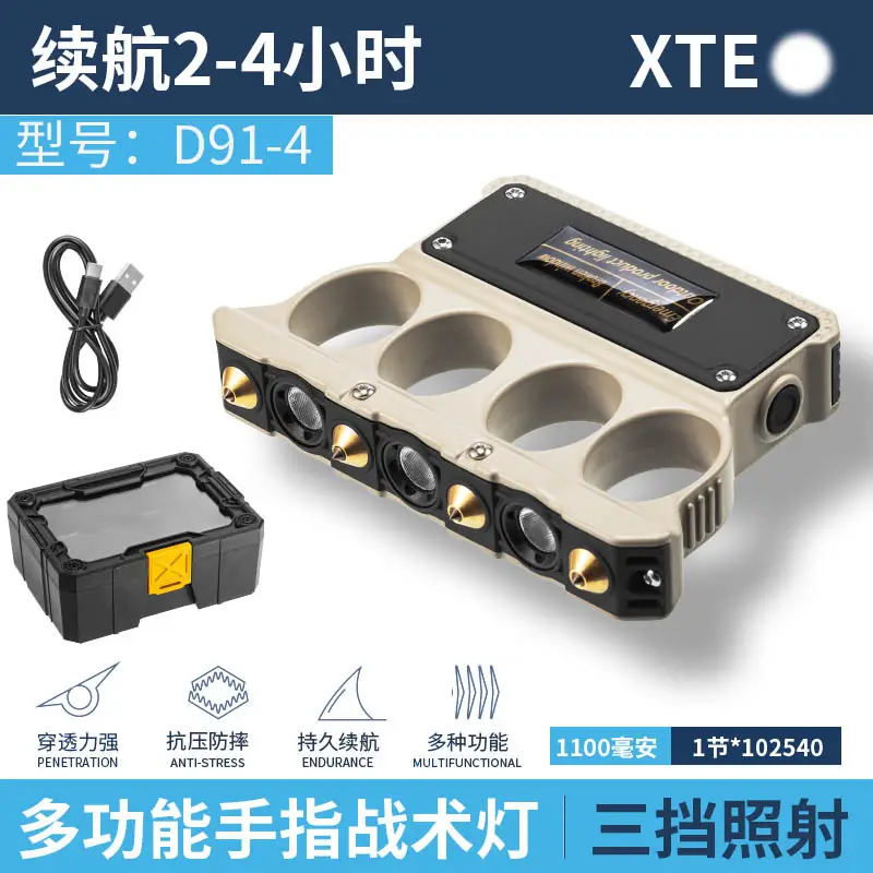 Cross-border Finger Tiger Lamp Car Emergency Flashlight - Image 4