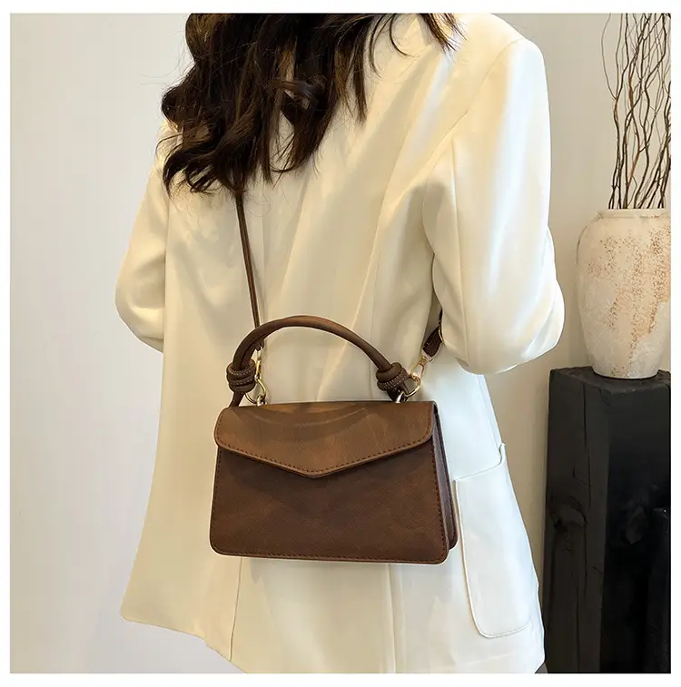 Retro Square Handbag for Women Grey 2025 — feature 23