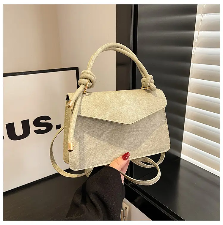 Retro Square Handbag for Women Grey 2025 — feature 30