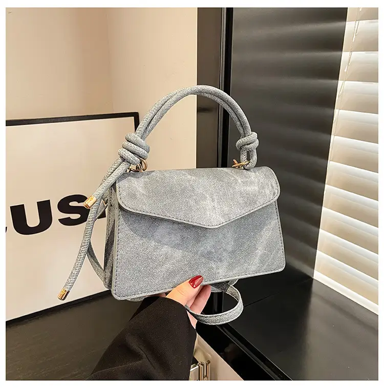 Retro Square Handbag for Women Grey 2025 — feature 31