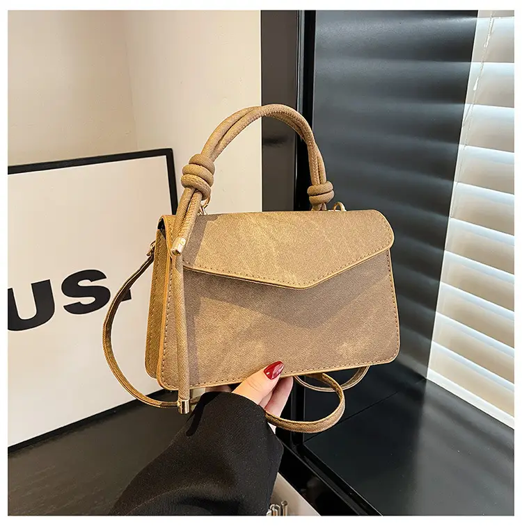 Retro Square Handbag for Women Grey 2025 — feature 33
