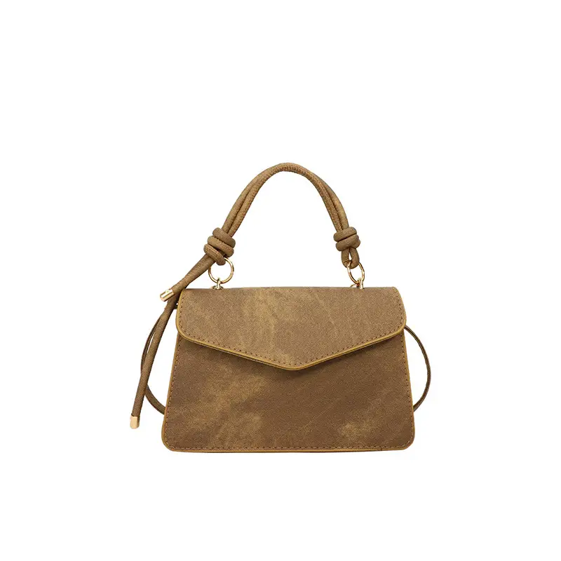 Retro Square Handbag for Women Grey 2025 - Image 4