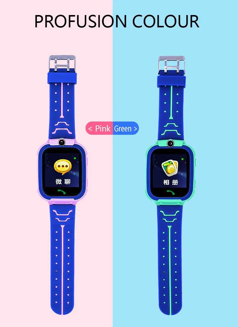 Q12 Kidsren's Phone Watch Student School Time Segment Reminder Q19 Photo Insertable Card Student Q12 19 — feature 1