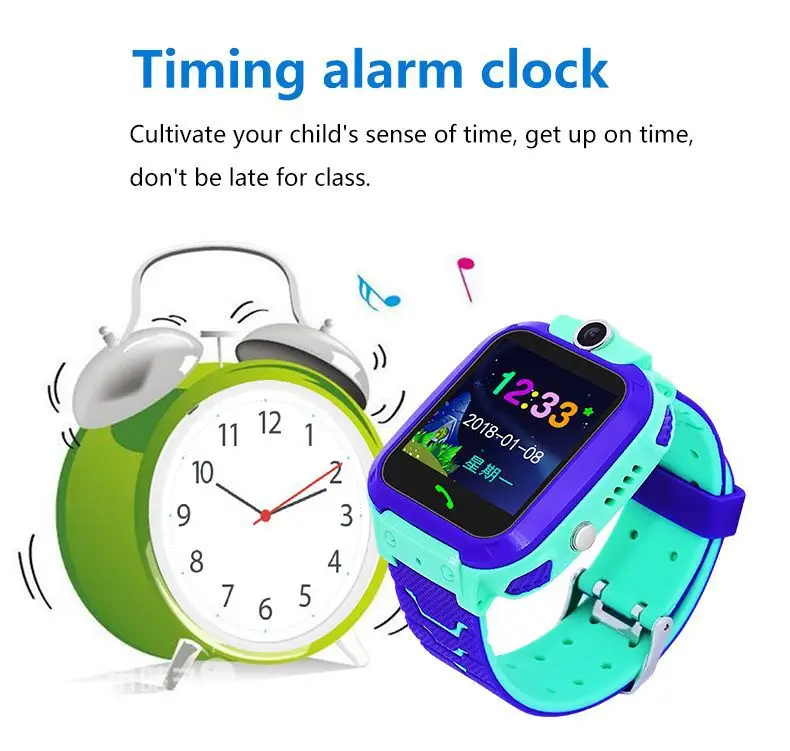 Q12 Kidsren's Phone Watch Student School Time Segment Reminder Q19 Photo Insertable Card Student Q12 19 — feature 10