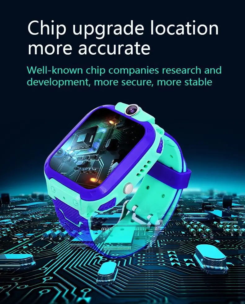 Q12 Kidsren's Phone Watch Student School Time Segment Reminder Q19 Photo Insertable Card Student Q12 19 — feature 3