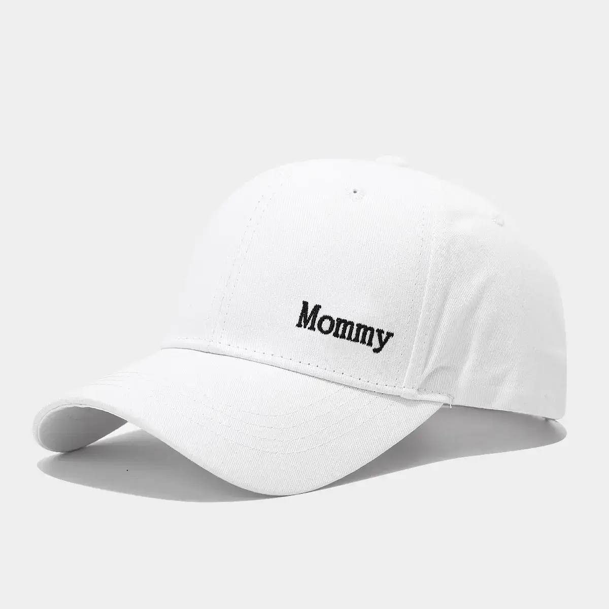 Black Embroidered Baseball Caps for Mommy & Daddy - Image 4