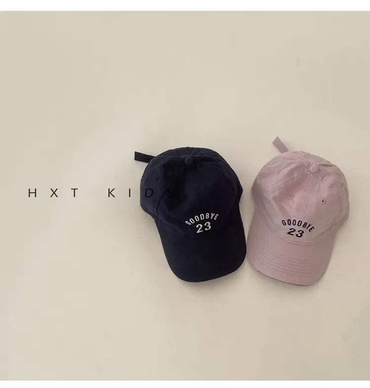 Blue Embroidered Baseball Cap for Kids — feature 5