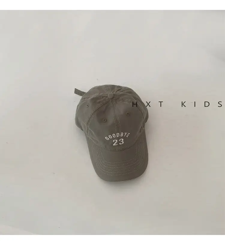 Blue Embroidered Baseball Cap for Kids — feature 8